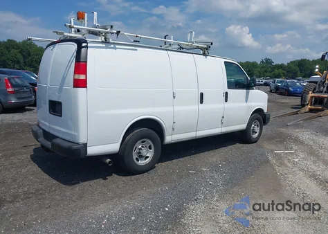 2015 Chevrolet Express 2500 Work Van from USA, damaged, VIN 1GCWGFCF1F1156818